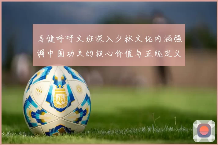马健呼吁文班深入少林文化内涵强调中国功夫的核心价值与正统定义