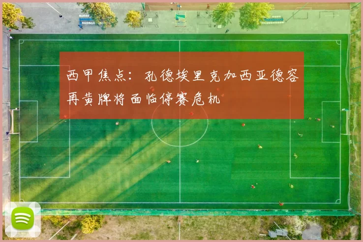 西甲焦点：孔德埃里克加西亚德容再黄牌将面临停赛危机